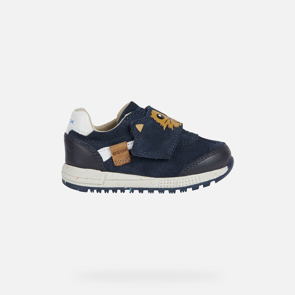 Tenis Geox Bebe Azul Marinho - Alben Boy - IBAVG6321